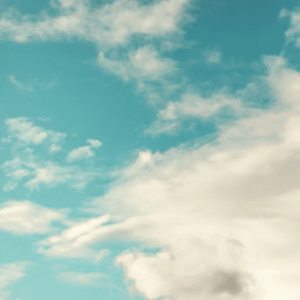 Blue sky with clouds