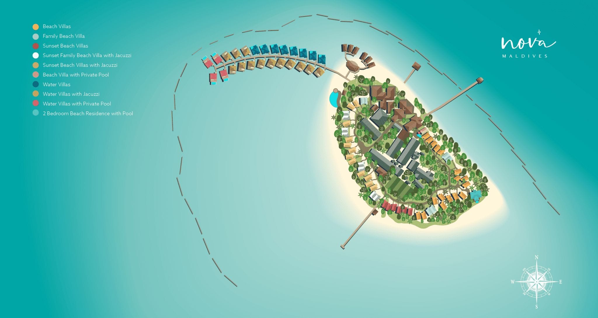 Sitemap | Nova Maldives Resort