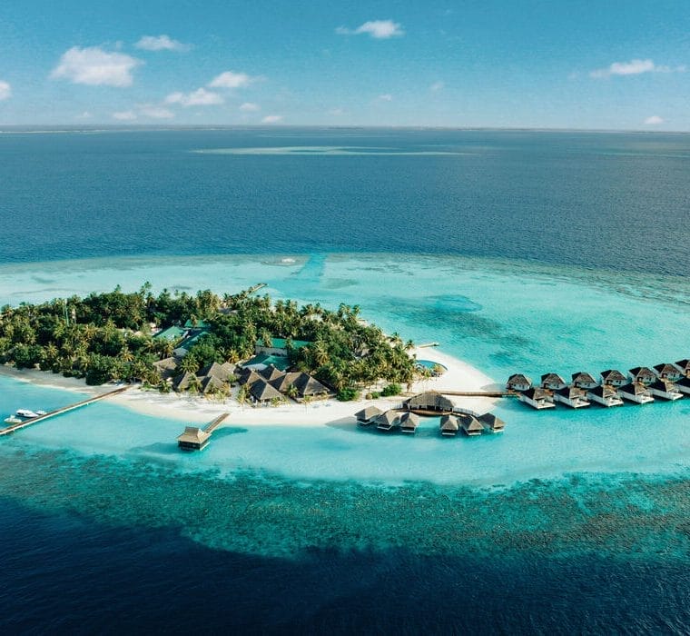 Aerial of Nova Maldives