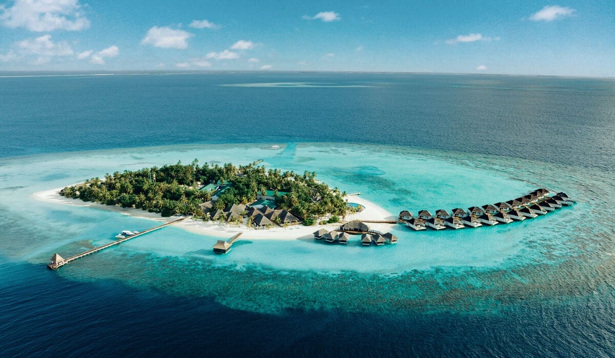 Aerial of Nova Maldives