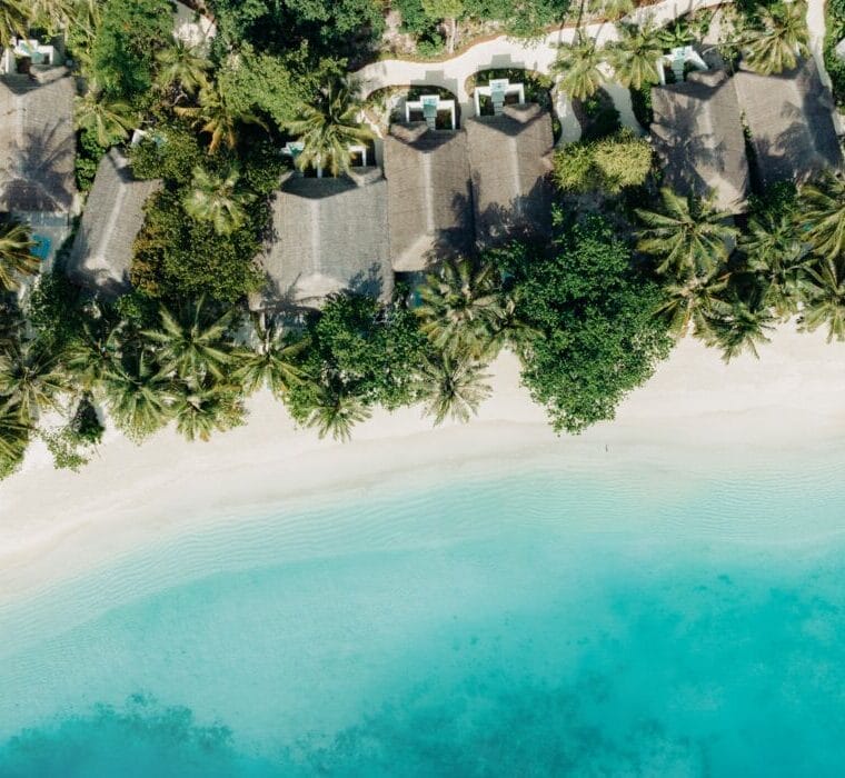 Aerial of Nova Maldives