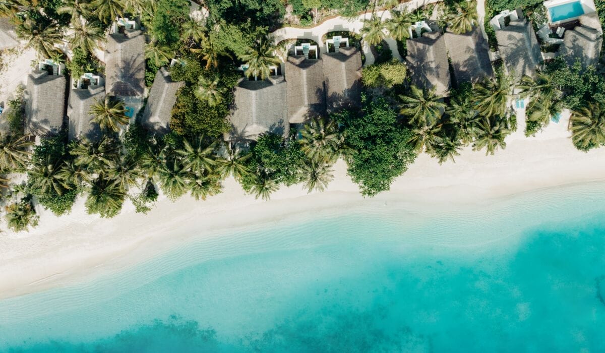 Aerial of Nova Maldives